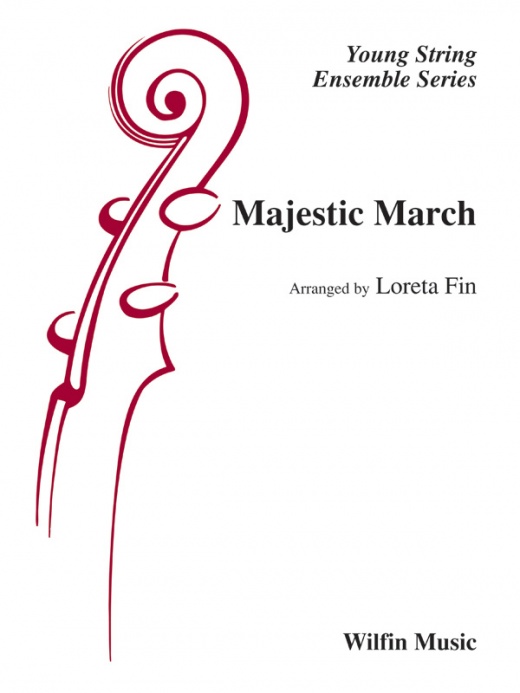 Majestic March Conductor Score - Ideal for Elementary to High School String Orchestras