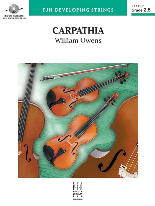 Carpathia Conductor Score & Parts