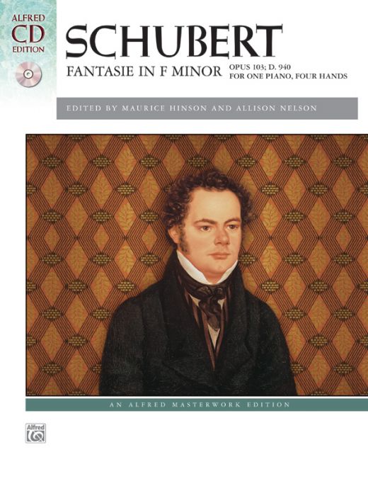 Schubert: Fantasie In F Minor, Opus 103, D. 940 Book & Cd