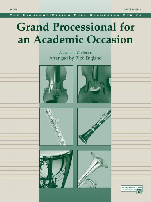 Grande Processional For An Academic Occasion Conductor Score & Parts