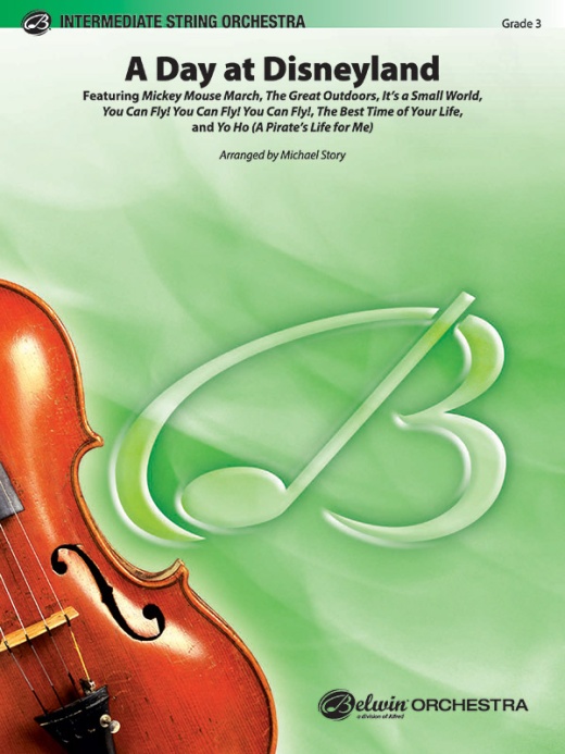 A Day At Disneyland Conductor Score & Parts