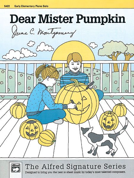 Dear Mr. Pumpkin Sheet Music - Piano Music for Early Elementary