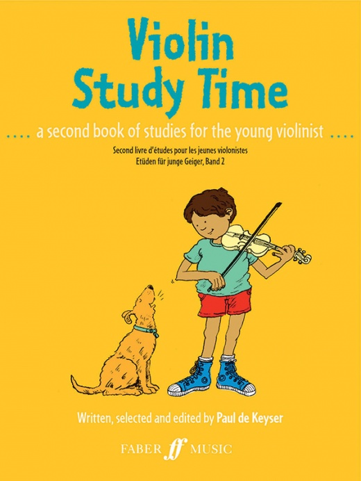Violin Study Time A Second Book Of Studies For Young Violinists Book