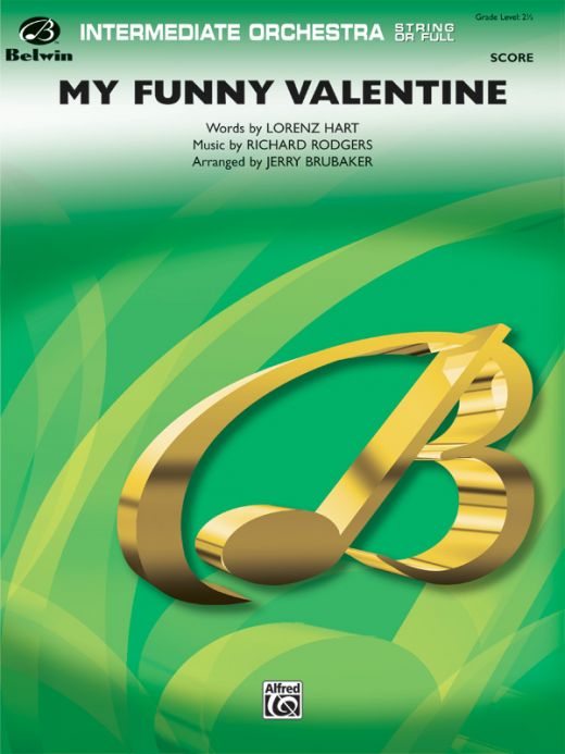 My Funny Valentine Conductor Score & Parts
