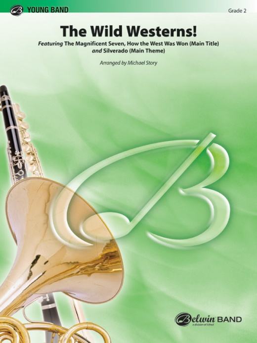 The Wild Westerns! Conductor Score & Parts for Concert Band