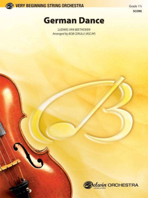 German Dance Conductor Score & Parts