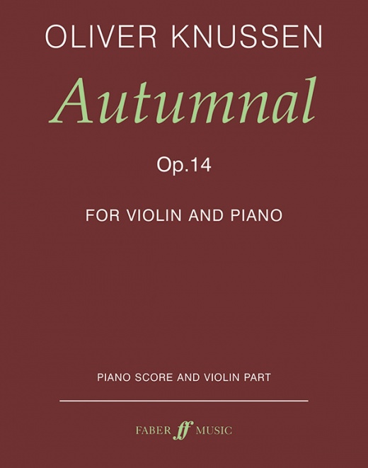 Autumnal Score & Part by Oliver Knussen
