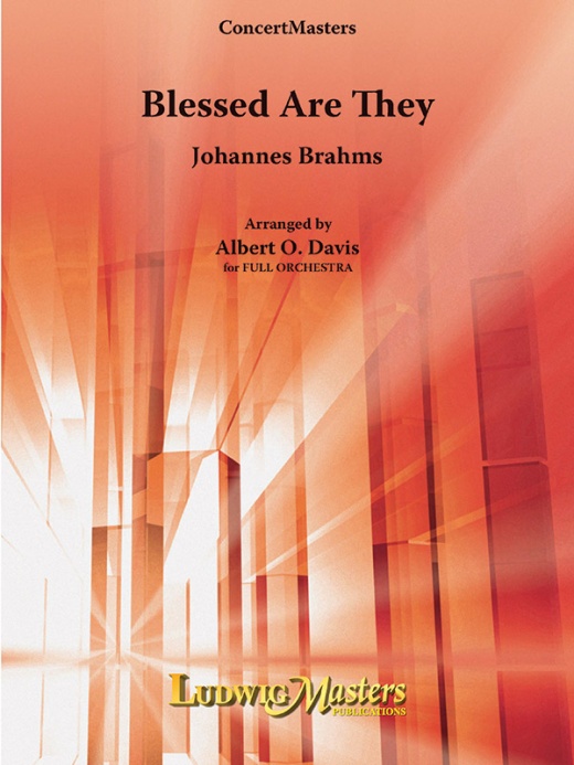 Blessed Are They From A German Requiem Score And Parts