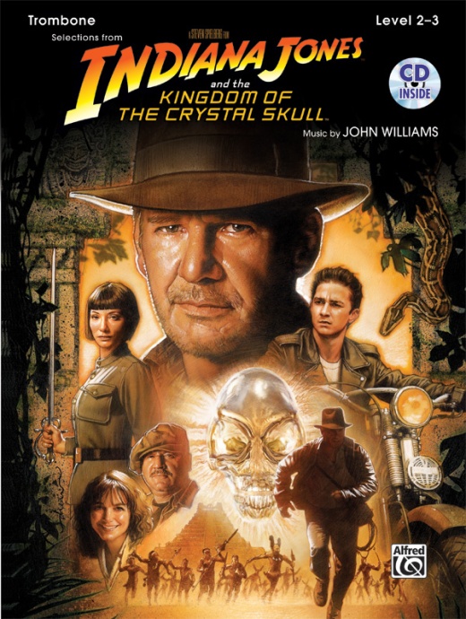 Indiana Jones And The Kingdom Of The Crystal Skull Instrumental Solos Book & CD