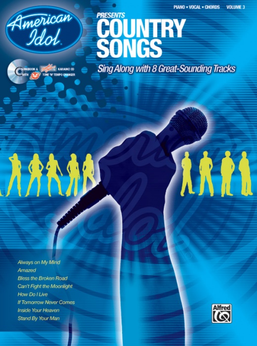 American Idol Presents: Volume 3, Country Songs Book & CD