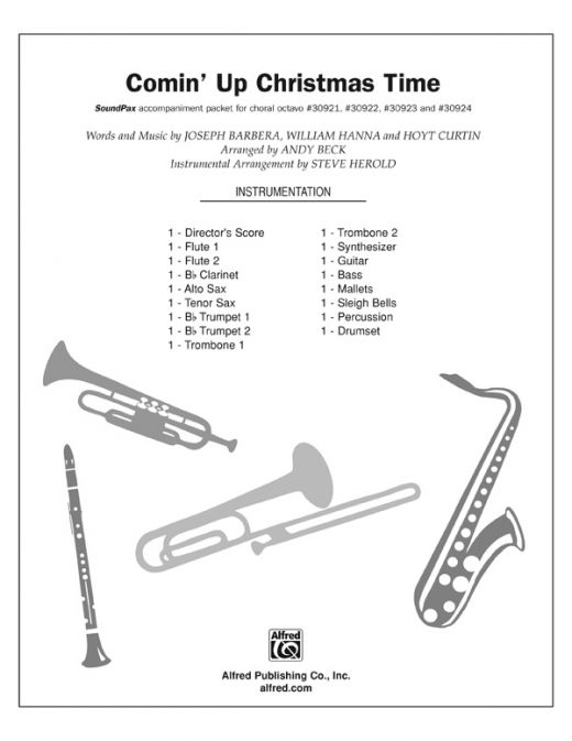 Comin' Up Christmas Time Instrumental Parts