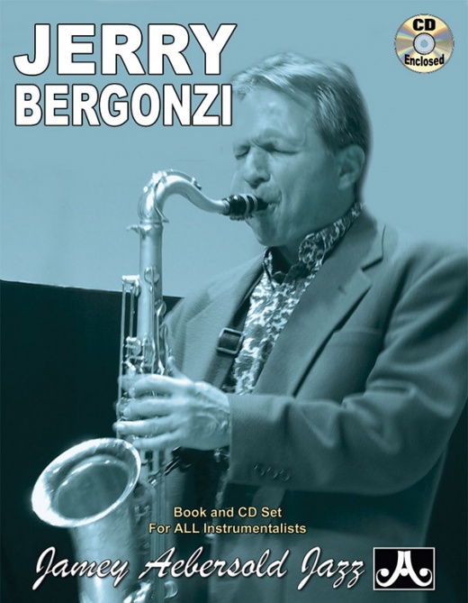 Jerry Bergonzi Jazz, Volume 102: Book & CD - Jazz Play-A-Long for All Instrumentalists