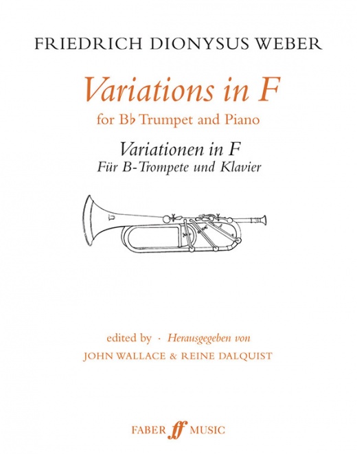 Variations In F - Faber Edition Trumpet Music Book