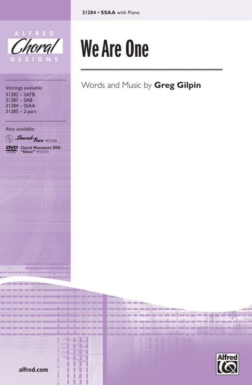 We Are One Choral Octavo