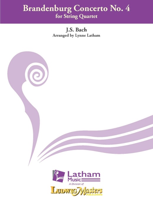 Brandenburg Concerto No. 4 For String Quartet Conductor Score