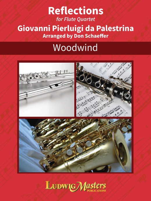 Reflections Conductor Score & Parts - Flute Quartet Music