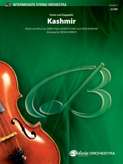 Kashmir As Performed By Led Zeppelin Conductor Score & Parts