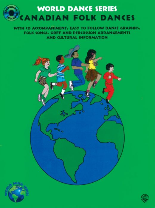 Canadian Folk Dances Book & CD - World Dance Series