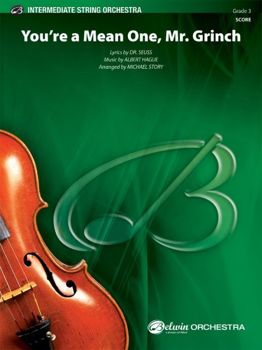 You're A Mean One, Mr. Grinch Conductor Score & Parts