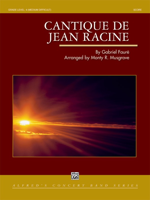 Cantique De Jean Racine Conductor Score & Parts