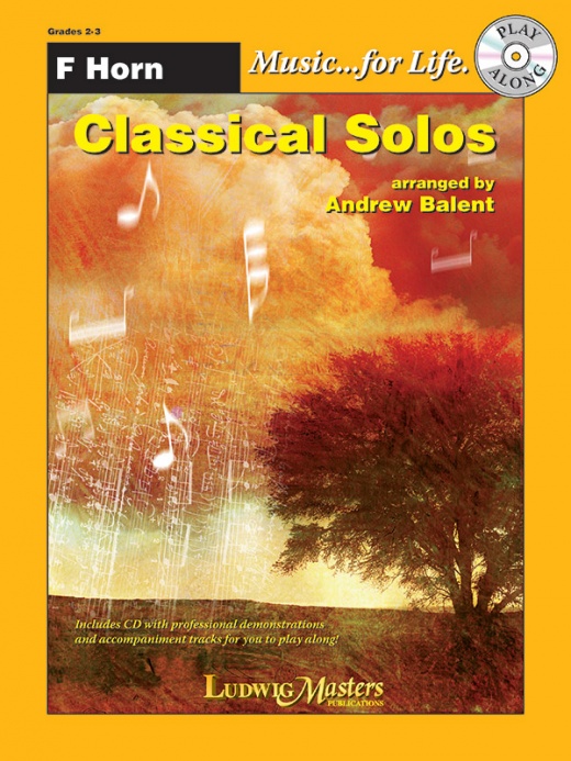 Classical Solos Book for Horn in F - LudwigMasters