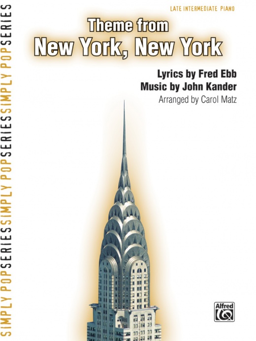 New York, New York, Theme From Sheet Music