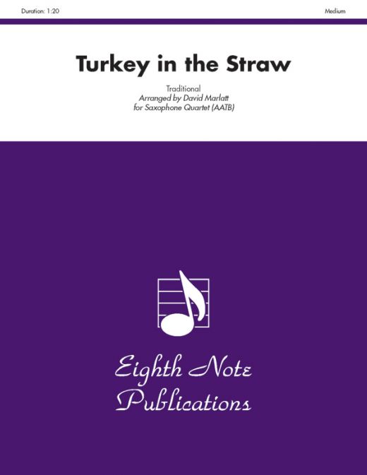 Turkey In The Straw Score & Parts for Saxophone Ensemble