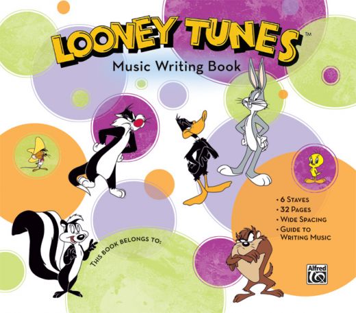 Looney Tunes Music Writing Book - 32 Pages of Creative Freedom
