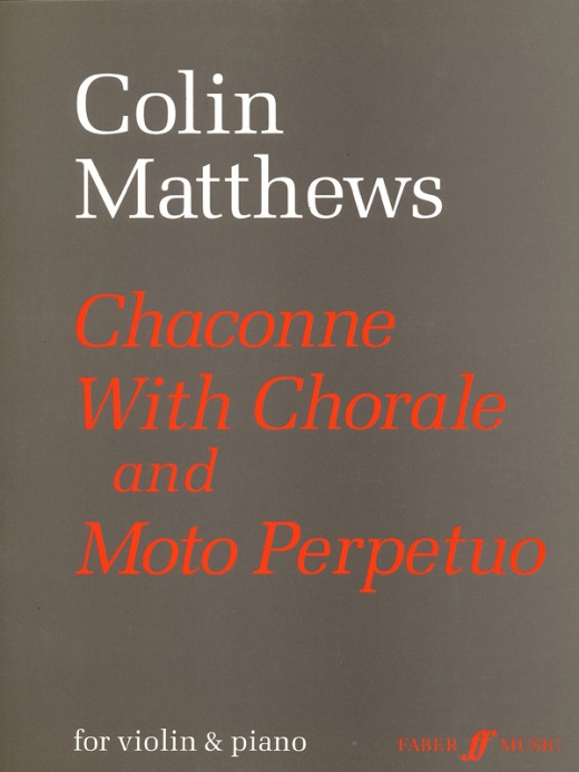 Chaconne And Moto Perpetuo Score & Part