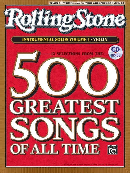 Selections From Rolling Stone Magazine's 500 Greatest Songs Of All Time: Instrumental Solos For Strings, Volume 1 Book & CD