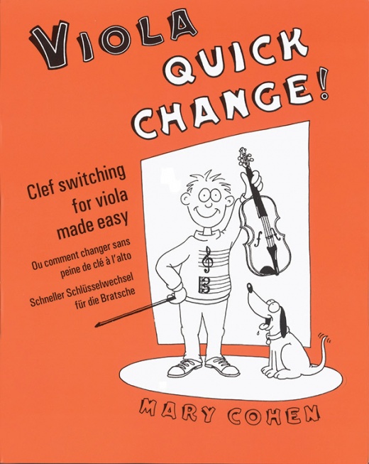 Quick Change! For Viola Clef Switching - Buy Online Today!