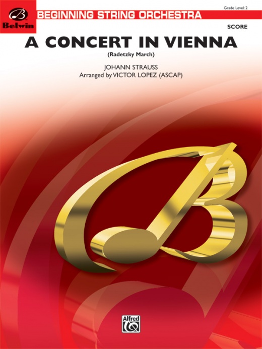 A Concert In Vienna Conductor Score & Parts