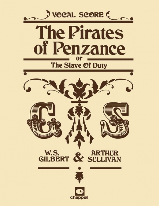 The Pirates Of Penzance Vocal Score - Faber Edition