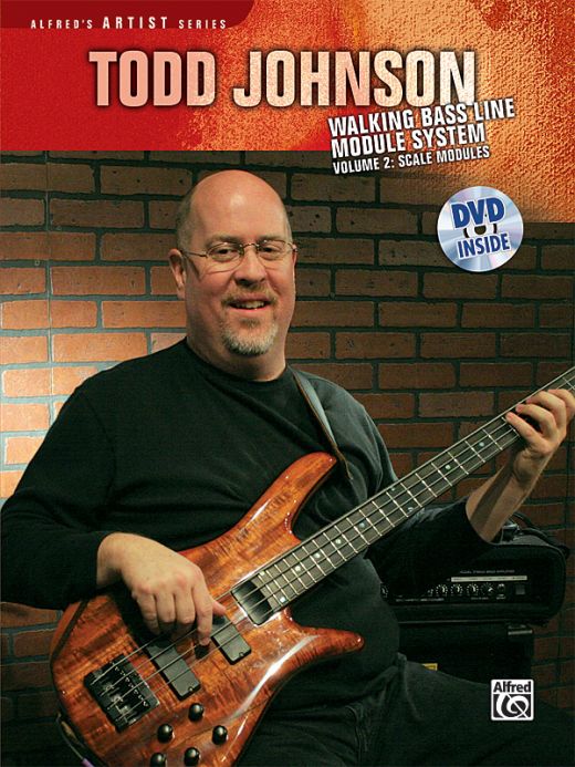 Todd Johnson Walking Bass Line Module System, Volume 2: Scale Modules Book & DVD