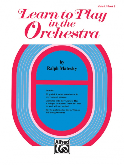 Learn To Play In The Orchestra Book 2 - Viola Method Book