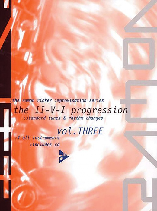 Ramon Ricker Improvisation Series Vol. Three The Ii-V-I Progression Book & CD