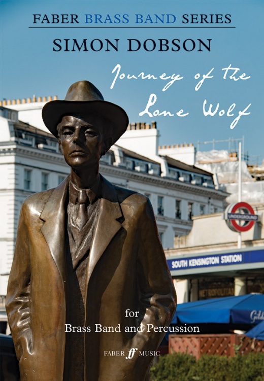 Journey of the Lone Wolf for Brass Band and Percussion Score