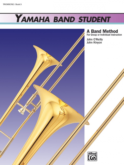Yamaha Band Student Book 3 - A Band Method for Trombone