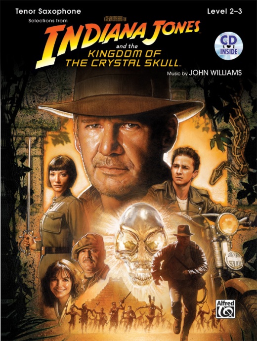 Indiana Jones and The Kingdom of The Crystal Skull Instrumental Solos Book & CD