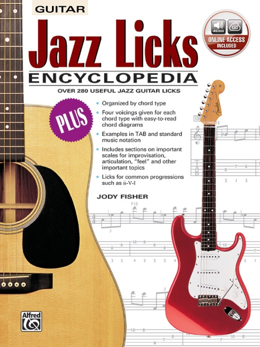 Jazz Licks Encyclopedia: Over 280 Useful Jazz Guitar Licks Book & Online Audio