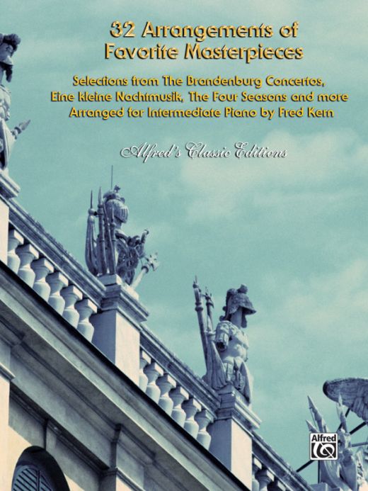 32 Arrangements Of Favorite Masterpieces Sheet Music Book