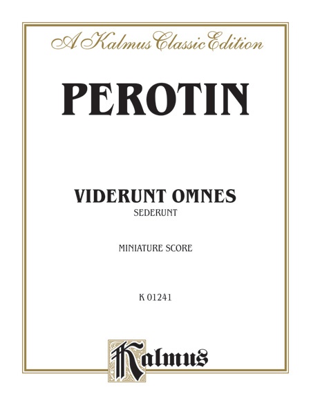 Viderunt Omnes And Sederunt Miniature Score