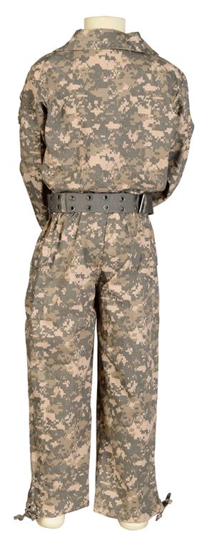Camouflage Suit W/Cap & Belt