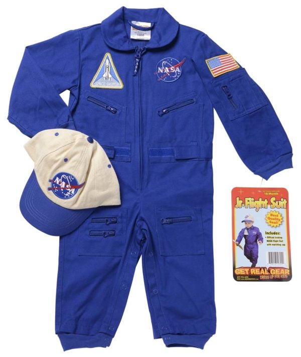 Flight Suit With Embroidered Cap Size 18Month