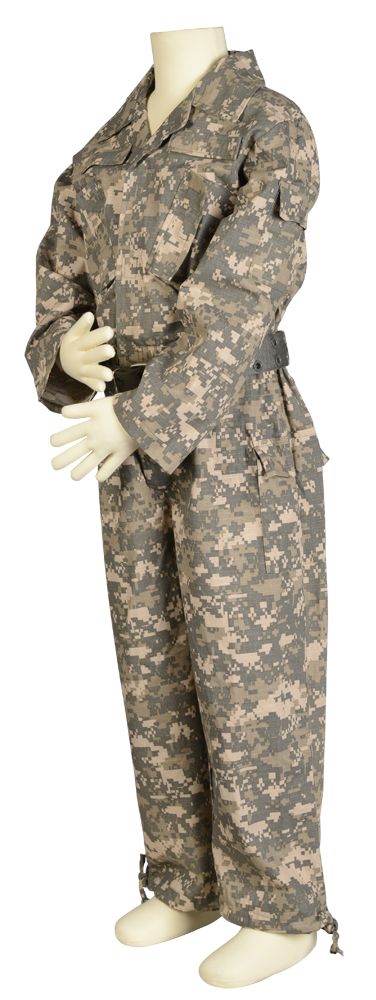 Camouflage Suit W/Cap & Belt