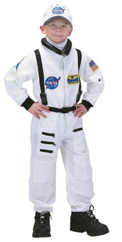 # Astronaut Suit W/Embroidered Cap