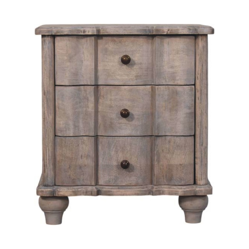 Lume Washed Bedside Table