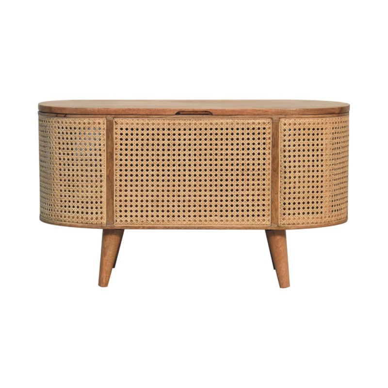 Larrisa Rounded Lid Up Blanket Box