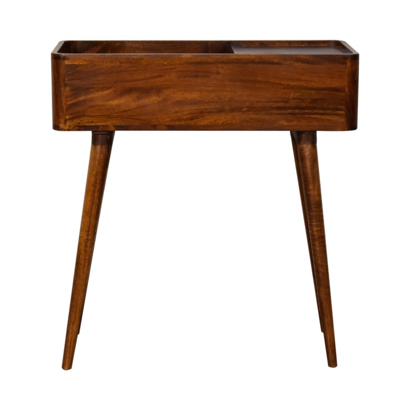 Open-Top Chestnut Console