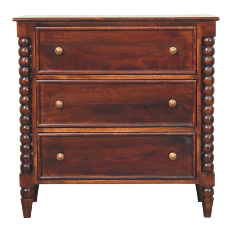 Spindle Winewood Chest